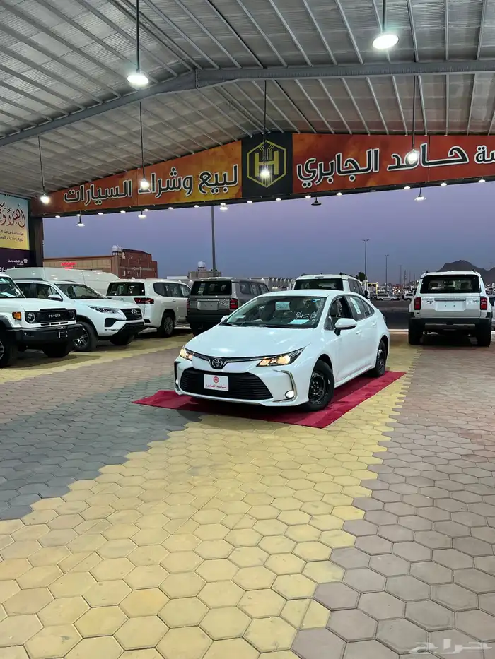 تويوتا   كورولا XLi استاندر 2.0 بنزين 2025جديد 78.750شامل 0