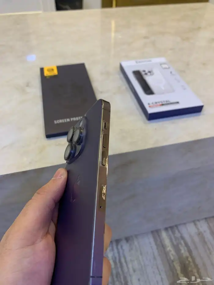 تحتاج ايفون 14 برو وكاله نظيف شرط مع إضافات له راجع إعلاني 2