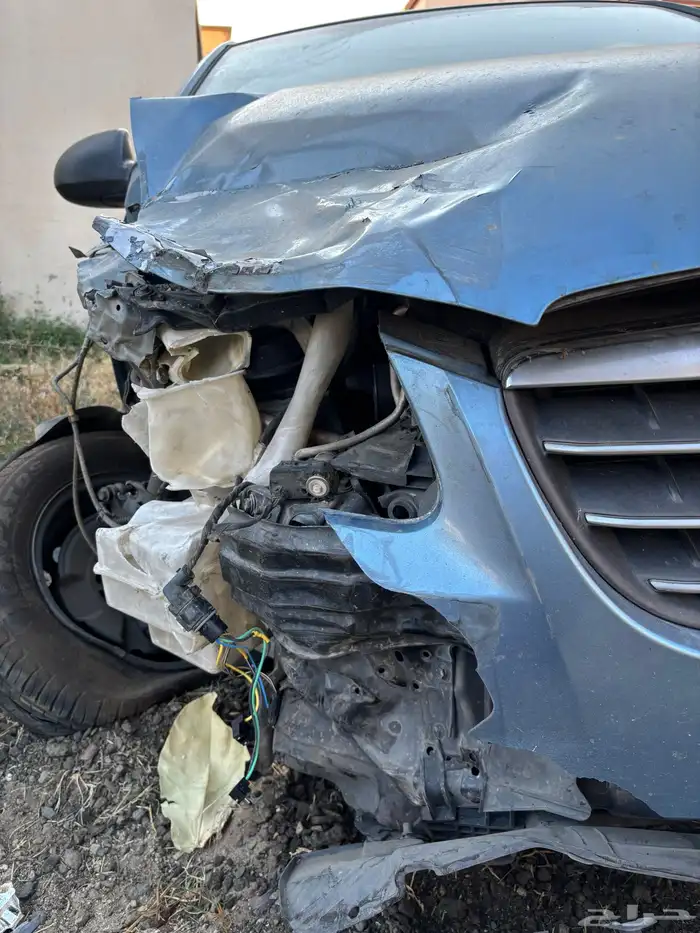 النترا 2007 قبل الحادث نظيفه الحادث ماوصل الاديترات 3