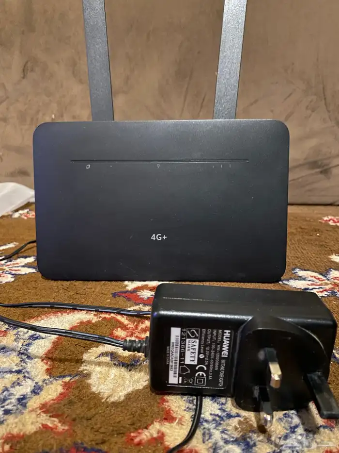 راوتر اسود واي فاي وسلك 0