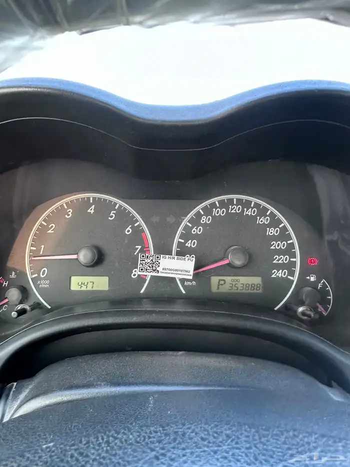 كورلا 2011 أبيض بحاله ممتازه 7