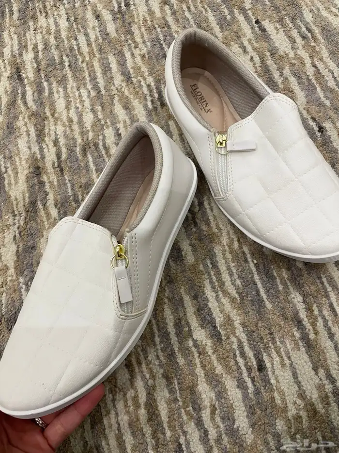 شوز فلورينا أبيض جديد 3