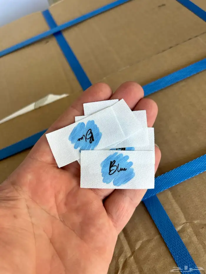 اكياس عود بوكسات عبايات. كروت ستكرات كروت ليبل قماش 51