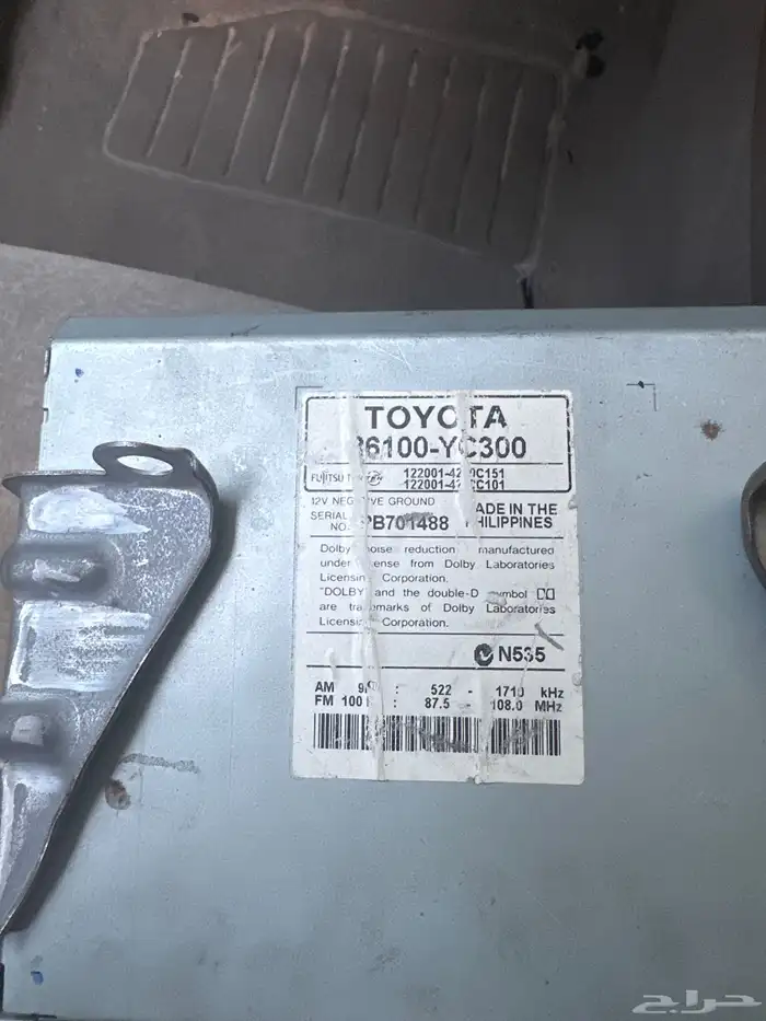 مسجل عمومي يركب على اقلب سيارات تيوتا 1