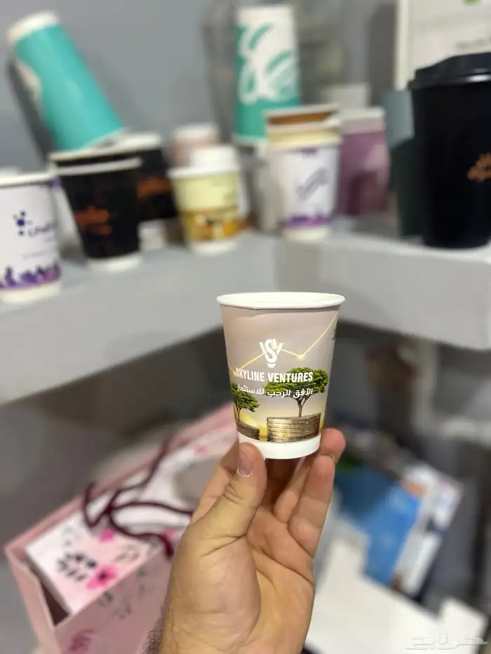 مطبعه أكياس عبايات ليبل قماش لوقو جلد ورق تغليف الأكواب 27