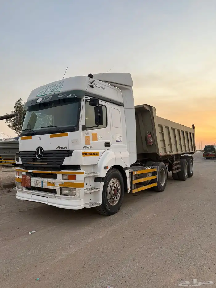 تريلة قلاب اكتروس مقاس 24 متر 0