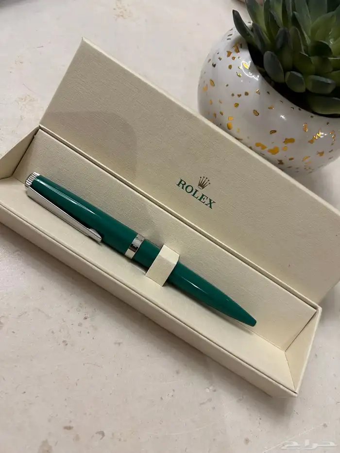 قلم رولكس اخضر اصلي 0