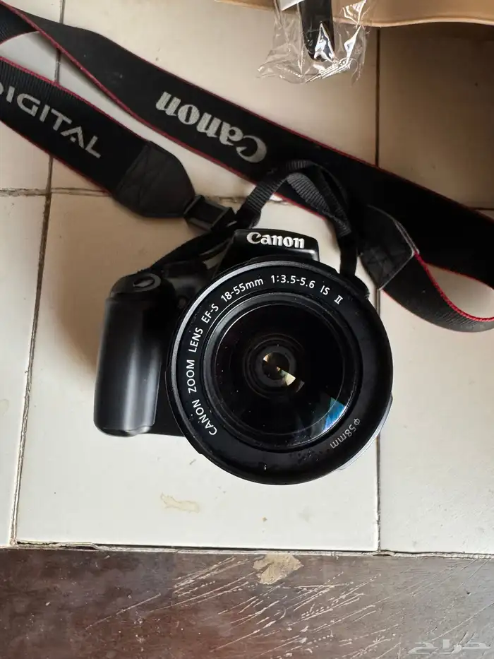 كاميرا Canon EOS 600D   عدسة 18-55mm نظيفة للبيع 0
