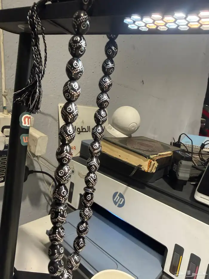 سبحه يسر تطعيم فضه 2500 نقطة 3