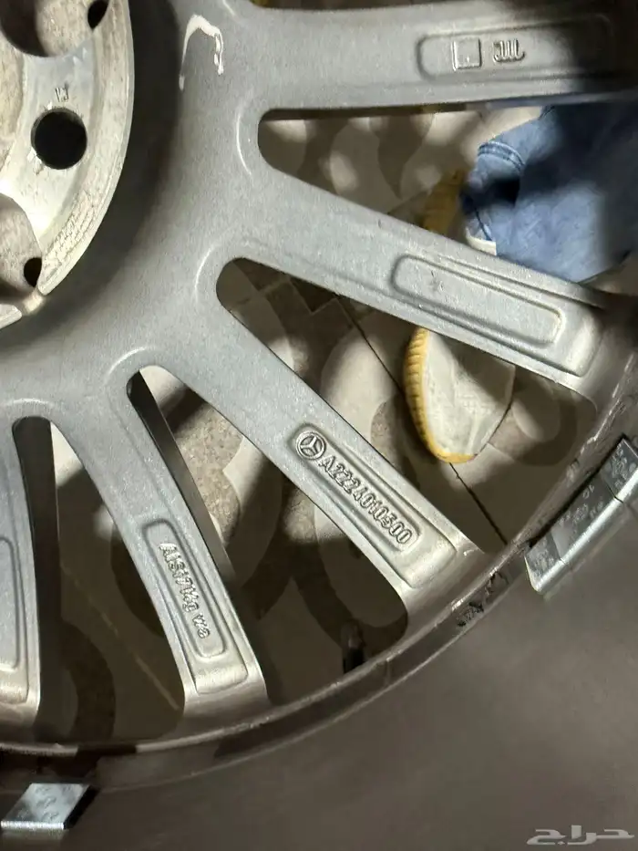 جنوط مرسيدس يخت اصلي بكفراتها 13