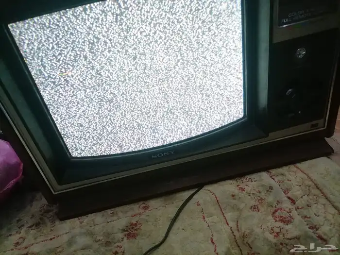 تلفزيون سوني خشبي قديم 4