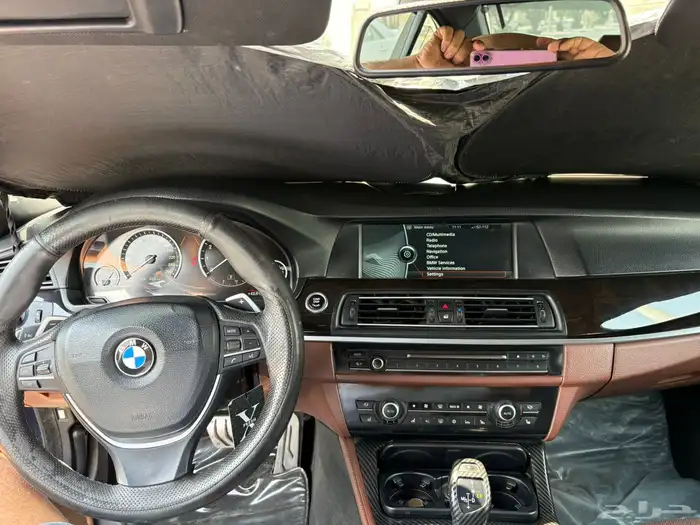 بي ام دبليو 550i  مواصفات ام فايف موديل 2012 14