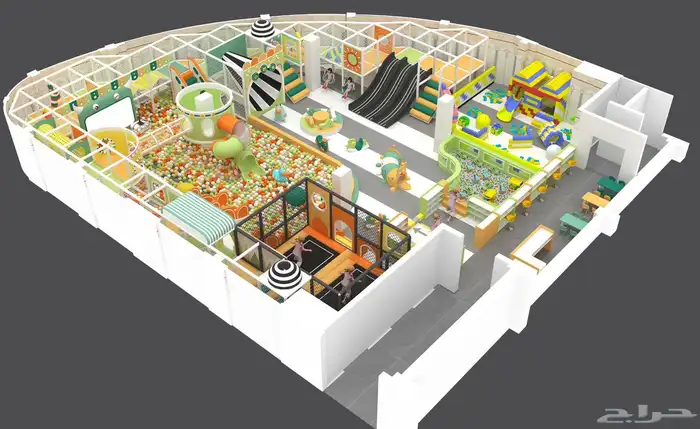 تجهيز العاب الحركيه تركيب توريد جميع أنواع العاب الأطفال 30