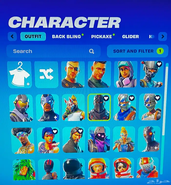 حصري حساب فورت بلاك نايت   قراند 0