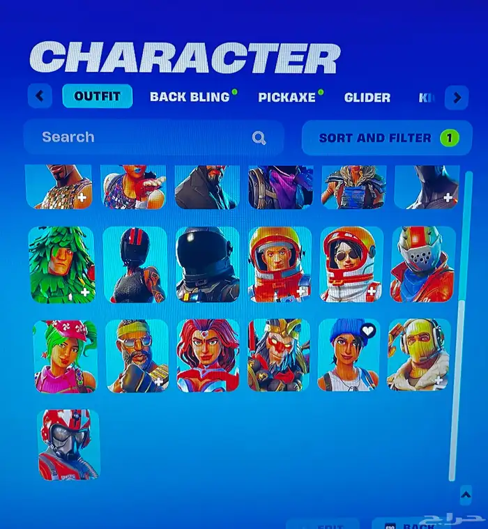 حصري حساب فورت بلاك نايت   قراند 1