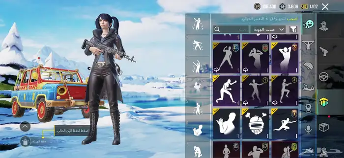 حساب ببجي 14