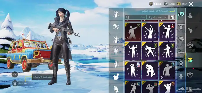 حساب ببجي 13