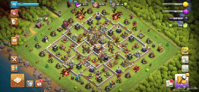 حساب كلاش للبيع 2