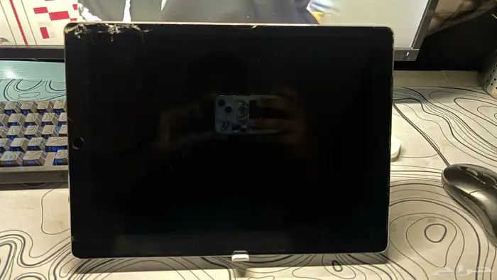 ايباد. iPad Pro 12.9 بوصه الجيل الاول سلبيات بطاريه ضعيفه 0