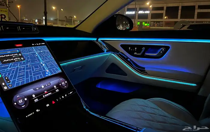 مرسيدس S580 2022 قمة النظافة بحالة الوكالة 58