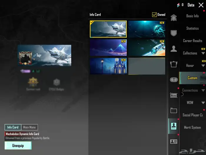 حساب ببجي قوي 9