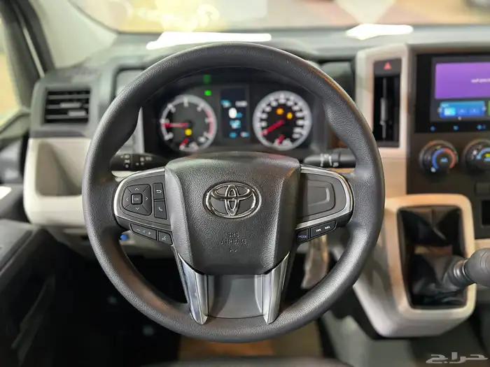 تويوتا هاي اس بضاعة سقف عالي ديزل يدوي2026 جديد 170.200شامل 18