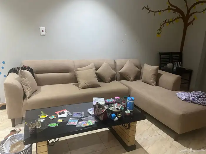 كنب جديد 2000 كنب حرف L 1