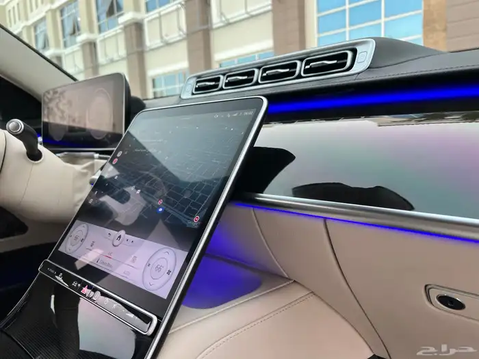مرسيدس S580 2022 قمة النظافة بحالة الوكالة 32