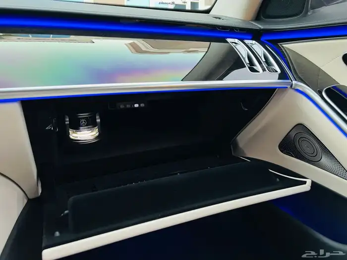مرسيدس S580 2022 قمة النظافة بحالة الوكالة 47
