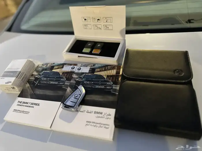 بي ام 740 ماشي فقط 73 الف بدي وكاله صيانات وكاله 40