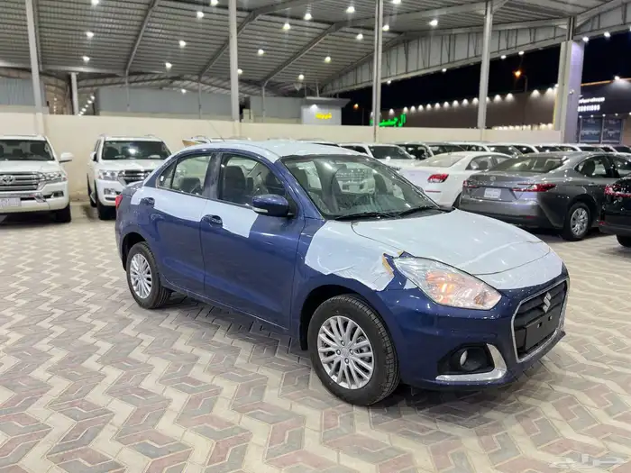 سوزوكي ديزاير 2025 نص فل سعودي اصفار لوحات 1