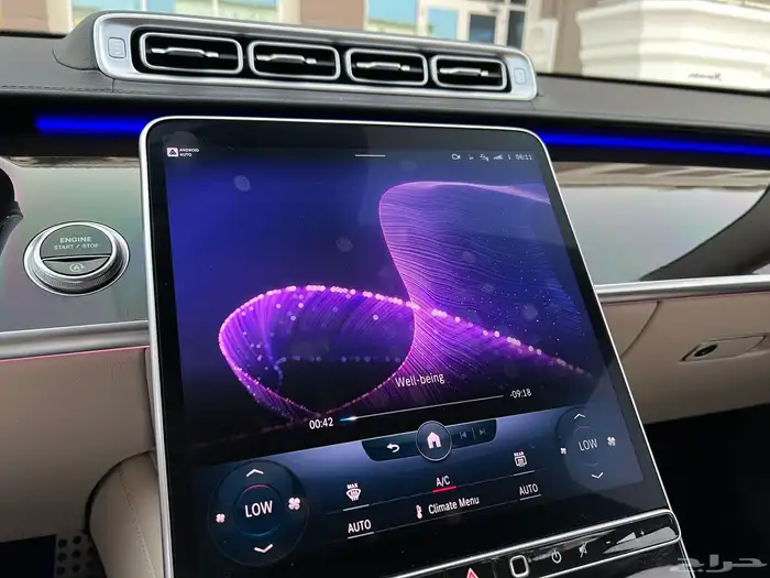 مرسيدس S580 2022 قمة النظافة بحالة الوكالة 48