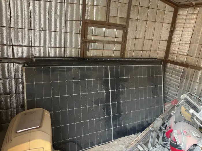 منظومة طاقة شمسيه كامله 2