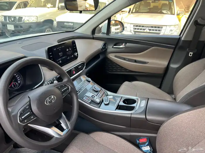 سنتافي 2023 دبل بنزين 7 مقاعد نظيف جدا لدى قمة الاطلال 49