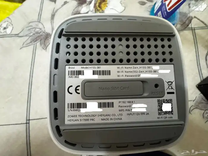 راوتر 5G يشغل جميع الشرايح CPE 5 ( H155-381 ) 2