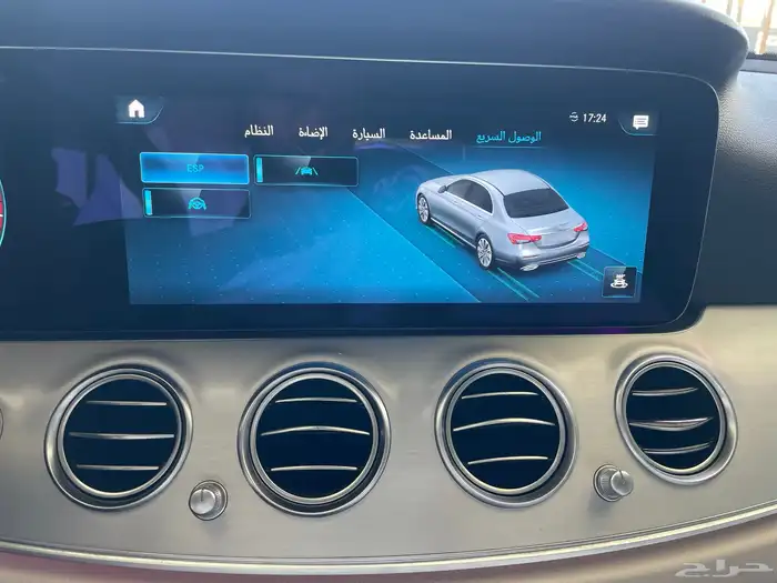 مرسيدس 2021 E250 رادار قياده ذاتيه فتحه سقف ( بنزين) 2.0T 12