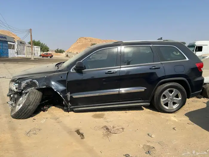 جيب شروكي موديل 2012 مصدوم قابل لااصلاح 2