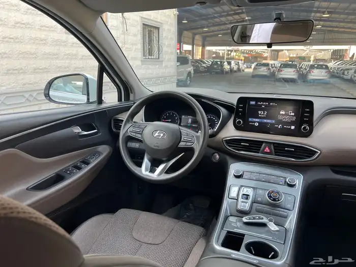 سنتافي 2023 دبل بنزين 7 مقاعد نظيف جدا لدى قمة الاطلال 36