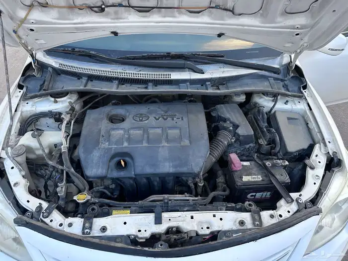 كورلا 2011 أبيض بحاله ممتازه 5