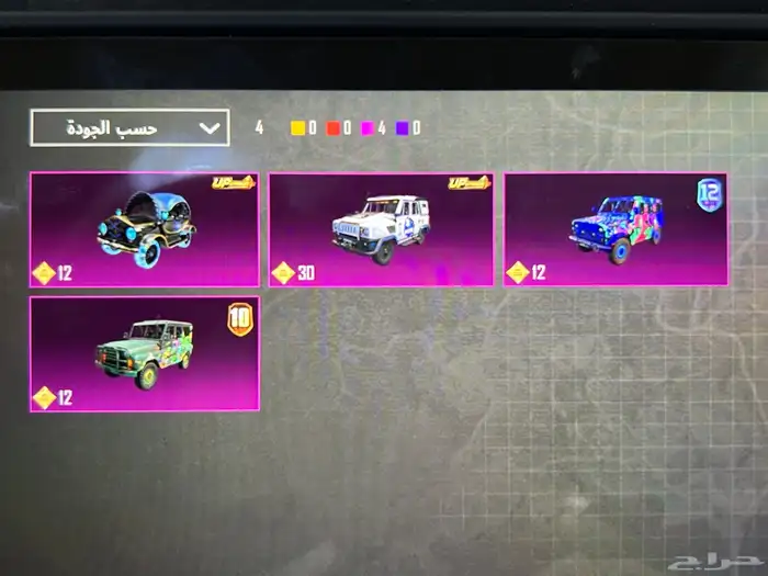 حساب ببجي 35