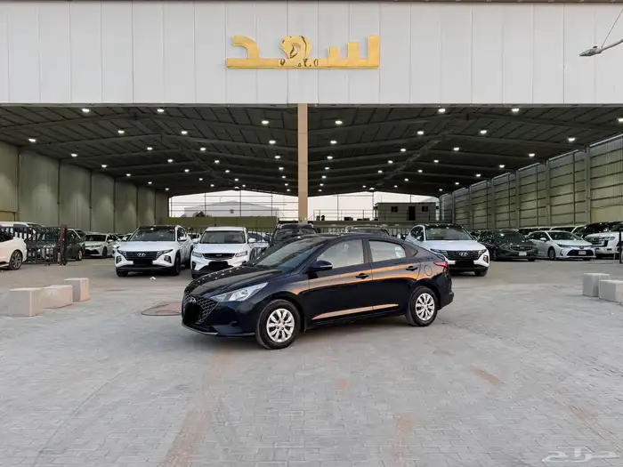 هيونداي اكسنت 2023 ازرق غامق 0