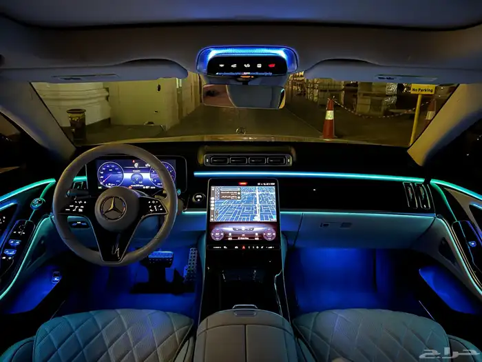 مرسيدس S580 2022 قمة النظافة بحالة الوكالة 59