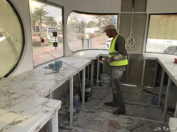 مغاسل رخام طبيعي وصناعة ومطبخ وطولات 22