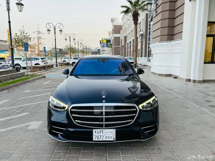 مرسيدس S580 2022 قمة النظافة بحالة الوكالة 23