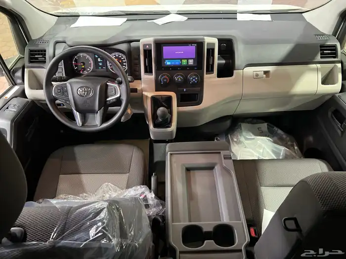 تويوتا هاي اس بضاعة سقف عالي ديزل يدوي2026 جديد 170.200شامل 19