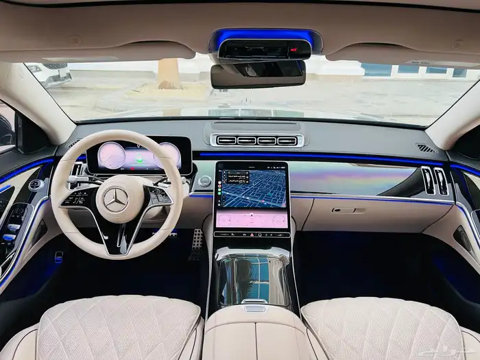 مرسيدس S580 2022 قمة النظافة بحالة الوكالة 26