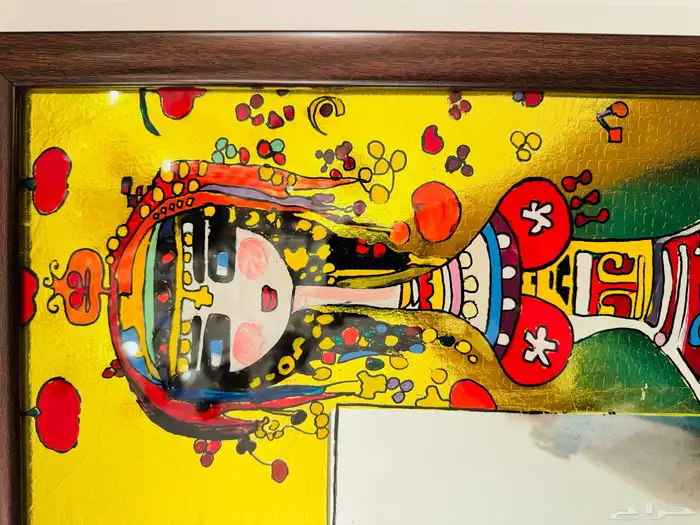 لوحة فنيه للفنانه السعودية هبه جامع 9