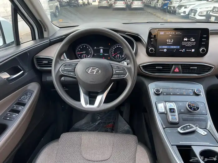 سنتافي 2023 دبل بنزين 7 مقاعد نظيف جدا لدى قمة الاطلال 38