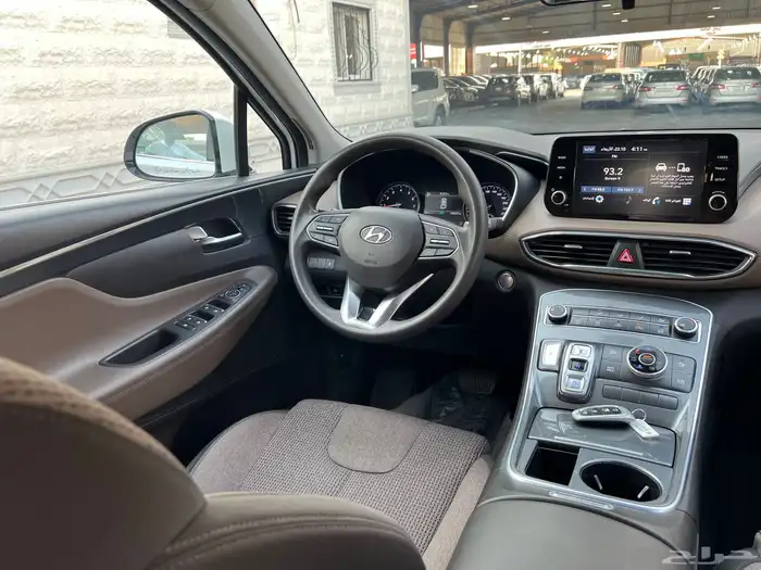 سنتافي 2023 دبل بنزين 7 مقاعد نظيف جدا لدى قمة الاطلال 43