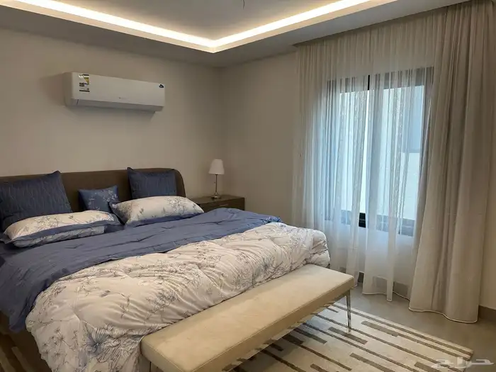 شقة فاخرة مؤثثة في حي الملقا مساحة 185م 7